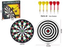 Opakowanie Tarcza z rzutkami dwustronna 45cm