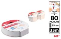Opakowanie Taśma dwustronna 80mic 25mmx33m (6szt)