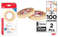 Opakowanie Taśma MP dwustronna 12mmx10m blister 2 sztuki