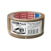Opakowanie Taśma pakowa brązowa Solvent 66m x 48mm