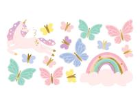 Opakowanie Tatuaże Jednorożce mix