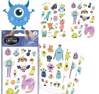 Opakowanie Tatuaże Monsters at the party
