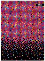 Opakowanie Teczka A4 kartonowa z gumką PIXI Disco Happy Color