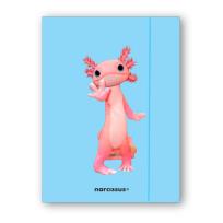 Opakowanie Teczka A4+ z gumką Teddies&Aksolotl