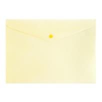 Opakowanie Teczka A4 zamykane na zatrzak pastel żółty