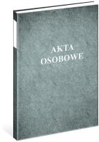 Opakowanie Teczka akt osobowych A4 oklejana szara (5szt)