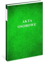 Opakowanie Teczka akt osobowych A4 oklejana zielona (5szt)