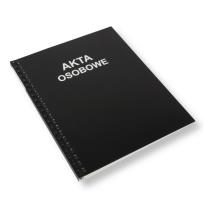 Opakowanie Teczka Akta osobowe T1 czarna