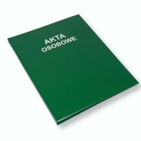 Opakowanie Teczka Akta osobowe T2 zielona