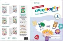 Okładka książki Teczka do zestawu Ortograffiti z Bratkiem 1 45 min