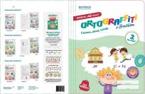 Okładka książki Teczka do zestawu Ortograffiti z Bratkiem 2 45 min