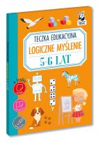 Okładka książki Teczka edukacyjna. Logiczne myślenie. 5-6 lat. Kapitan Nauka