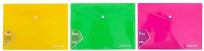 Opakowanie Teczka kopertowa A4 neon zatrzask mix ASTRAPAP