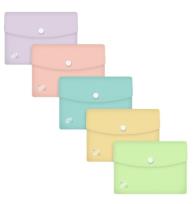 Opakowanie Teczka kopertowa A6 Urban Pastel (5szt) OXFORD