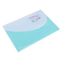 Opakowanie Teczka kopertowa na zatrzask PP Macaron ziel DELI