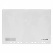 Opakowanie Teczka kopertowa PP A4 na zatrzask przezroczysta