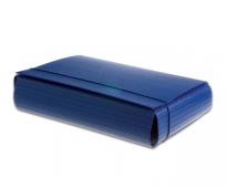 Opakowanie Teczka łamana A4/8cm na gumkę Eco granat PENMATE