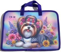 Opakowanie Teczka-torba A4+ zapinana na zamek z rączką Piesek