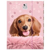 Opakowanie Teczka z gumką A4 Cleo i Frank (10szt)