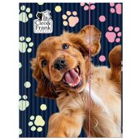 Opakowanie Teczka z gumką A4 Cleo i Frank 44 (pies) DERFORM