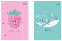 Opakowanie Teczka z gumką A4+ Glitter (10szt)