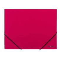 Opakowanie Teczka z gumką A4 PP narożną różowa
