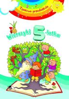 Okładka książki Tęczowe przedszkole - Wierszyki 5-latka