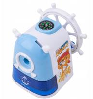 Opakowanie Temperówka ręczna na korbkę Boats niebieska DELI