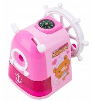 Opakowanie Temperówka ręczna na korbkę Boats różowa DELI