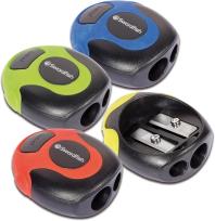 Opakowanie Temperówka Twin Soft Grip podwójna mix