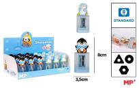 Opakowanie Temperówka z pojemnikiem - pingwin (24szt)