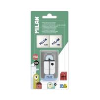 Opakowanie Temperówko-gumka Aliens + 2 gumki MILAN