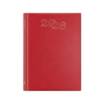 Opakowanie Terminarz 2026 B6 standard czerwony