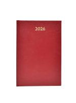 Opakowanie Terminarz 2026 dzienny A5 Divas bordowy
