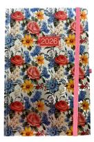 Opakowanie Terminarz 2026 dzienny A5 metalic kwiaty MIX