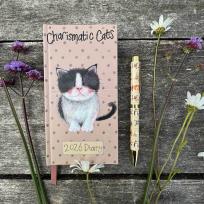 Opakowanie Terminarz 2026 kieszonkowy Kotek