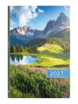 Opakowanie Terminarz 2027 B6 Kolorowy góry