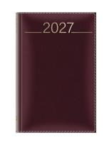 Opakowanie Terminarz 2027 B6 Madrid bordowy