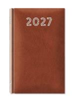 Opakowanie Terminarz 2027 B7 Standard brązowy