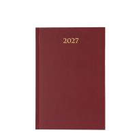 Opakowanie Terminarz 2027 dzienny B6 Divas bordowy