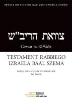 Opakowanie Testament rabbiego Izraela Baal Szema