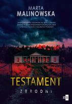Okładka książki Testament zbrodni