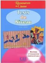 Okładka książki Tests de niveau