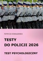 Okładka książki Testy do Policji 2026 Test psychologiczny