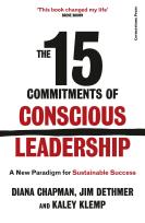 Okładka książki The 15 Commitments of Conscious Leadership
