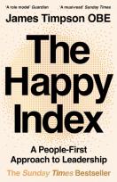 Okładka książki The Happy Index. A People-First Approach to Leadership wer. angielska