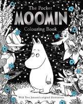 Okładka książki The Pocket Moomin Colouring Book