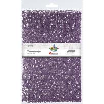 Opakowanie Tkanina dekoracyjna fioletowa 60x50cm