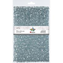 Opakowanie Tkanina dekoracyjna niebieska dymna 60x50cm