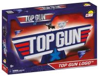 Opakowanie Top Gun - logo z klocków Cobi